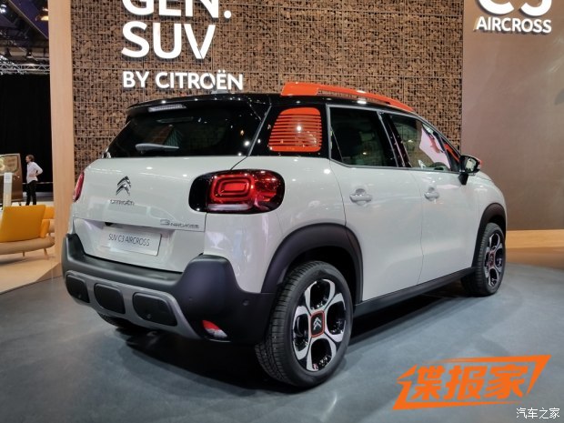 新车，法兰克福车展新车,雪铁龙C3 AIRCROSS