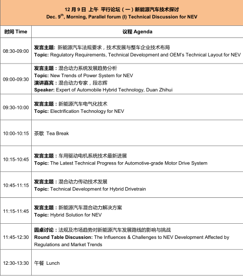 汽车专家大咖全在这儿！第五届汽车与环境创新论坛将于12月隆重举办