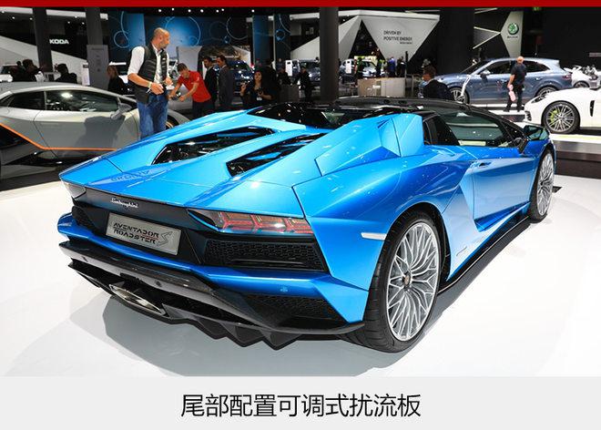 兰博基尼Aventador S敞篷,兰博基尼广州车展