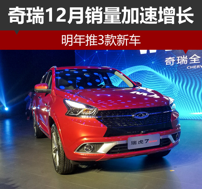 奇瑞汽车，奇瑞12月销量,奇瑞新车规划