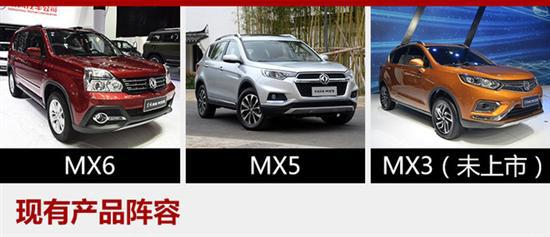 郑州日产,郑州日产MX9，郑州日产中大型SUV