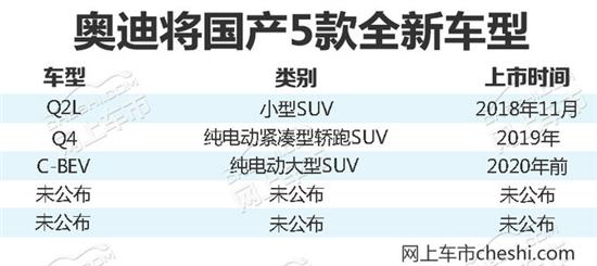 奥迪国产车,奥迪纯电动SUV