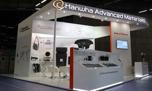 韩华高新材料（Hanwha Advanced Materials Corp.）在法国巴黎举办的2018年复合材料展