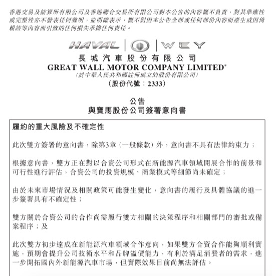 宝马,长城，国产MINI，吉利，知豆