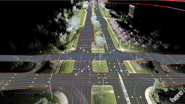 HERE着眼于自动驾驶车辆 开设高清实时地图研发基地