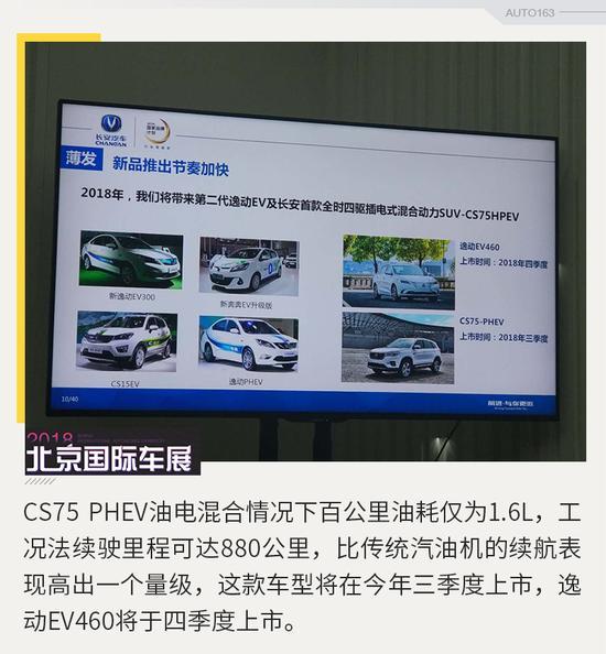 长安汽车，插混版CS75,长安停售汽油车