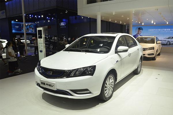 吉利密集投放新能源汽車