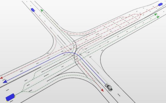 人工智能规划行驶路径 或实现十字路口无障碍