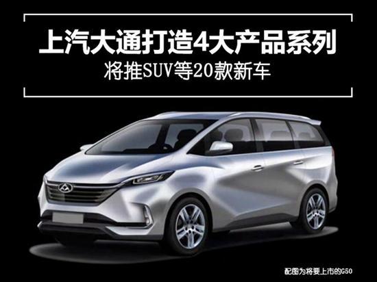 新车，SUV，上汽大通新车规划,上汽大通SUV