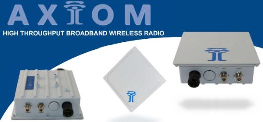 Intuicom发布新款Axiom高性能无线宽频电台 旨在提供点对点、点对多点或网状网络