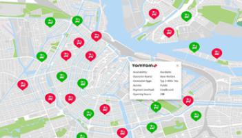 黑科技，前瞻技术，TomTom实时交通信息,TomTom在线路径规划,TomTom电动车服务