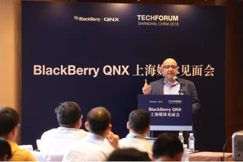 未来汽车由软件定义 BlackBerry QNX打造高效汽车安全体系