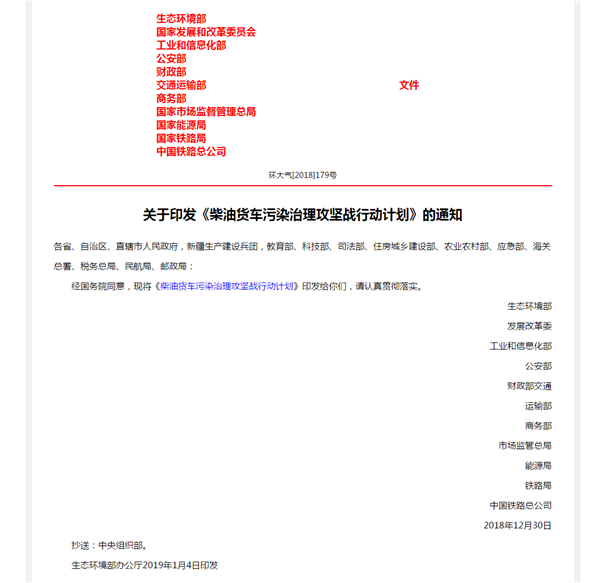 留给皮卡的时间很紧迫！提前实施国六的区域再扩大