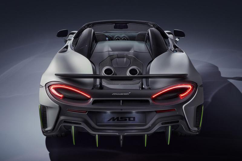 迈凯伦600LT Spider MSO版官图发布 特殊车身涂装 轻量化更加极致