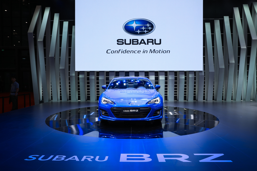 2019上海车展：新款SUBARU BRZ发布，斯巴鲁超强阵容闪耀上海车展