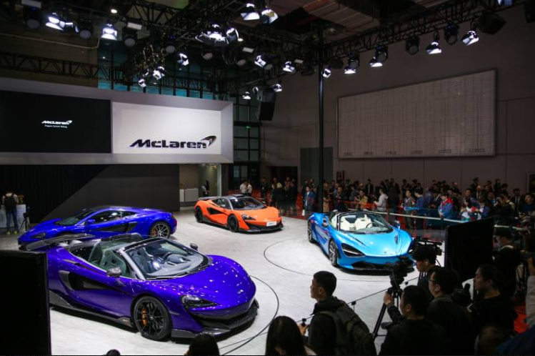 迈凯伦720S Spider和600LT Spider上海车展震撼双首发