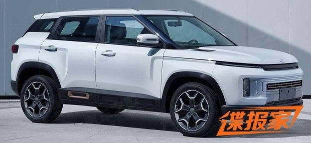 吉利几何,吉利SX12电动版曝光