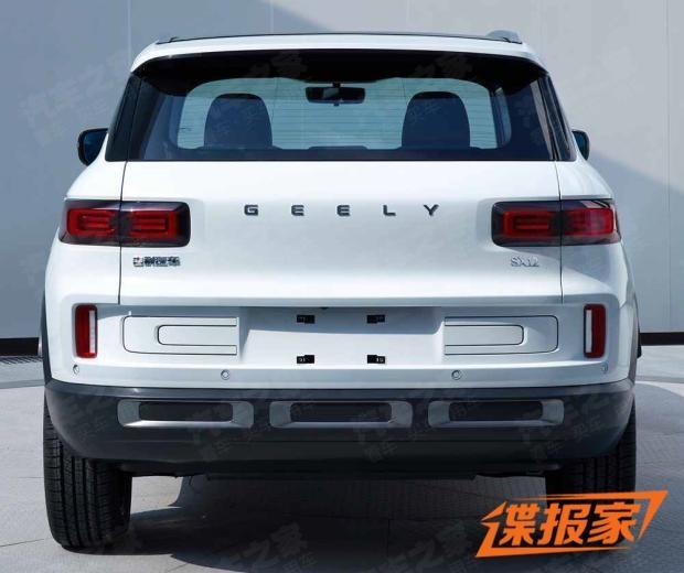 吉利几何,吉利SX12电动版曝光