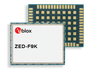 u-blox推新的ZED-F9K GNSS和航位推算模块 实现持续精确车道定位