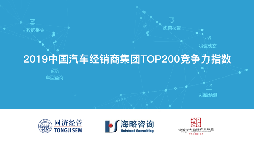 【干货】2019中国汽车经销商集团TOP200竞争力指数分析