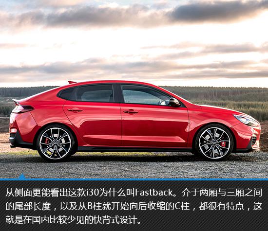 另类动感之美 现代i30 Fastback N新车图解