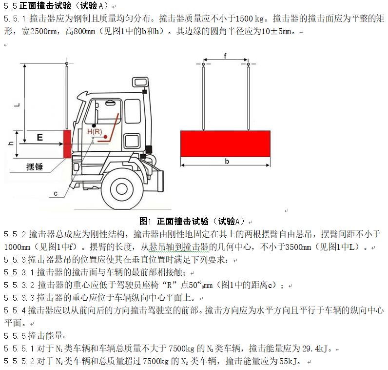 商用车驾驶室标准 商用车驾驶室标准