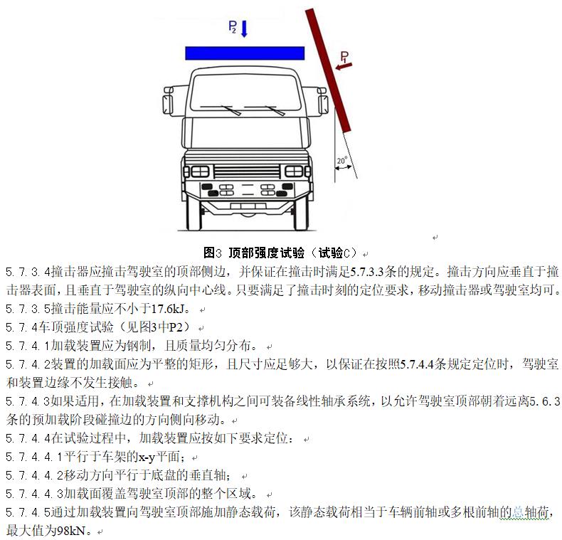 商用车驾驶室标准 商用车驾驶室标准