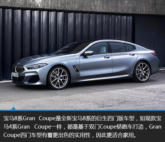 归来仍是王者 宝马8系Gran Coupe新车图解