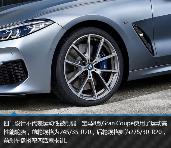 归来仍是王者 宝马8系Gran Coupe新车图解