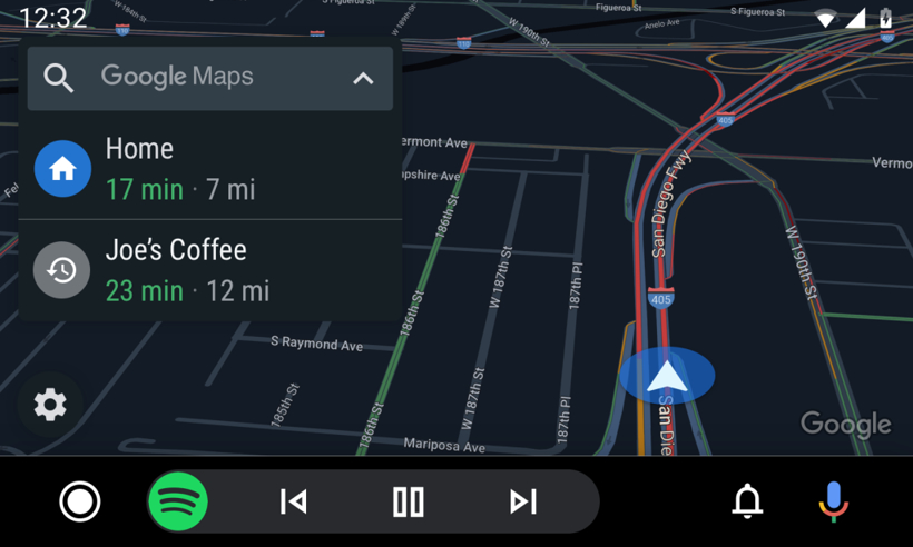 谷歌推出升级版Android Auto 一起看看新界面有哪些新功能