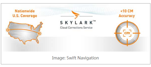 Swift Navigation定位服务Skylark覆盖全美 提供车道级精确定位