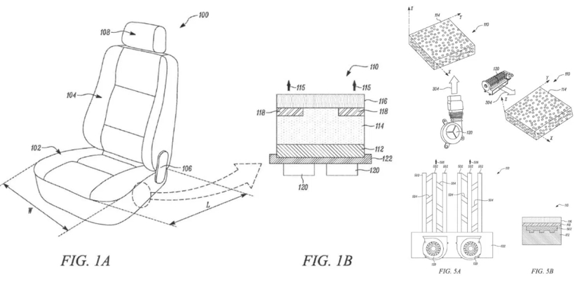特斯拉汽车座椅专利：新型温控系统使座椅加热冷却更节能
