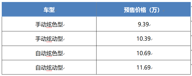 预售价9.39万元起 长安CS55PLUS将于广州车展上市