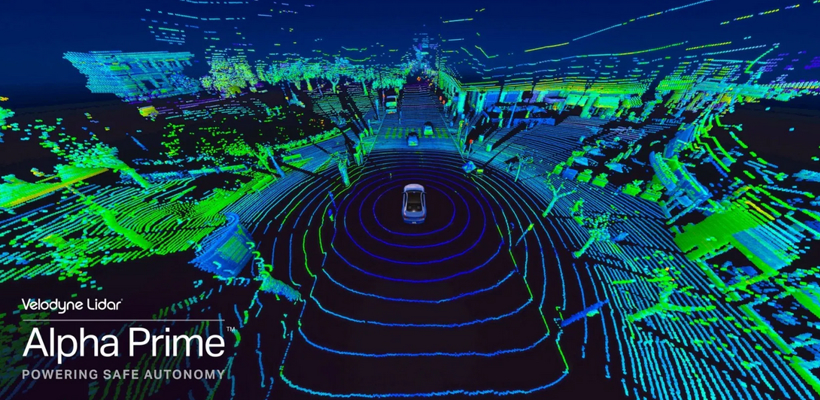 黑科技，前瞻技术，自动驾驶，Velodyne Lidar,Velodyne激光雷达传感器,Alpha Prime激光雷达传感器,Velodyne自动驾驶，汽车新技术