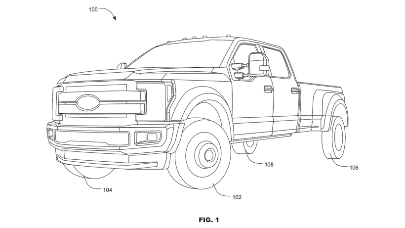 福特F系列皮卡专利：或采用跑车的四轮转向技术 改善操控性
