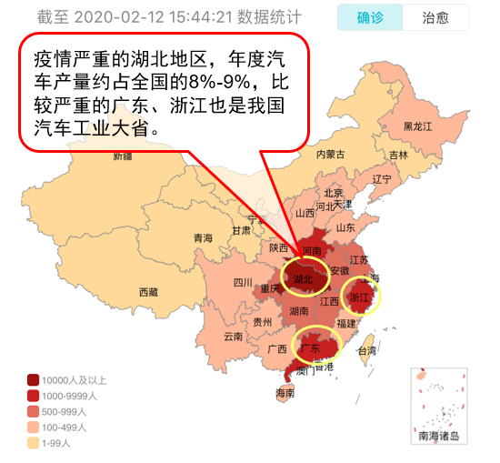 复工复产正当时 车企损失知多少