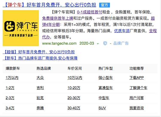 3大汽车融资租赁平台调查 毛豆新车网表述急需规范