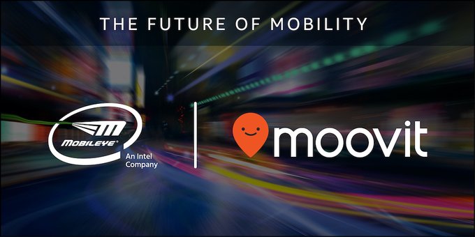 英特尔收购初创公司Moovit 推动无人驾驶出租车商业化