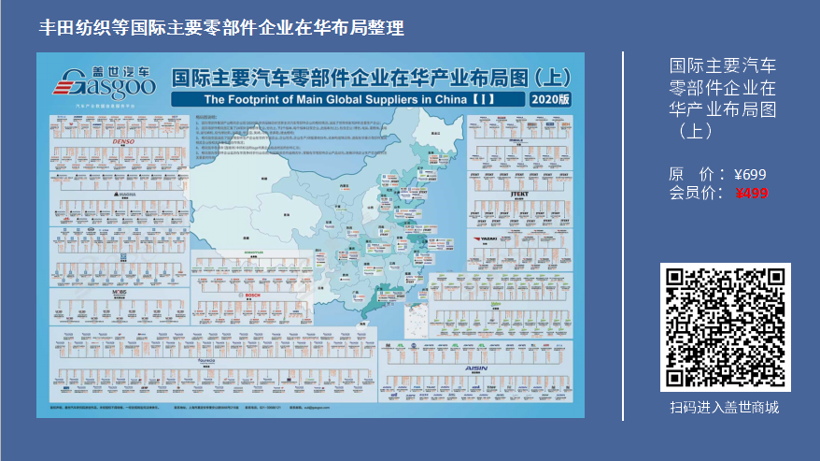 丰田纺织2020在华生产研发布局 | 盖世整理