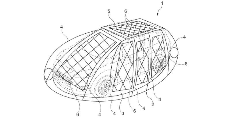 福特新专利：充气太阳能防护罩 可自动给电动汽车充电