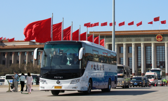 为两会保驾护航，福田欧辉全力以赴