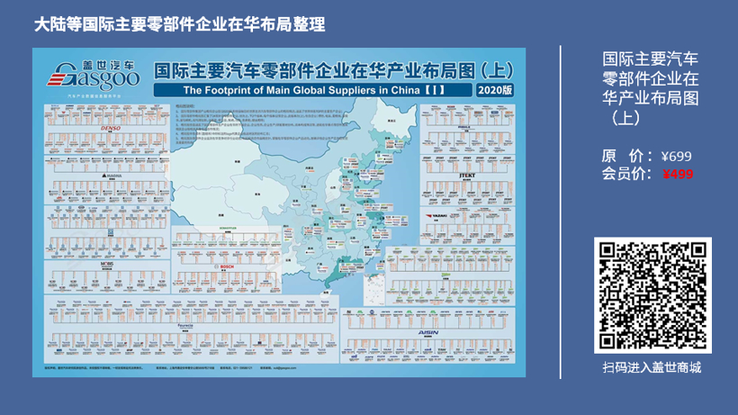 大陆集团2020在华生产研发布局  | 盖世整理