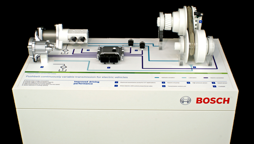博世: CVT4EV – 用于电动车的无级变速器CVT