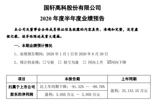 国轩高科上半年净利预降约九成，大众入股效应仍待显现