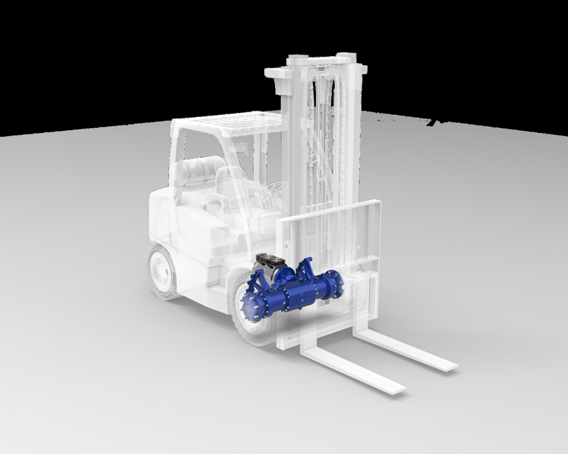 德纳推出适用于叉车的全新电动马达及驱动桥