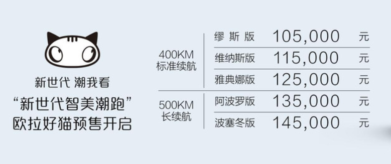 电动汽车，新车，自主品牌，2020北京车展 欧拉好猫