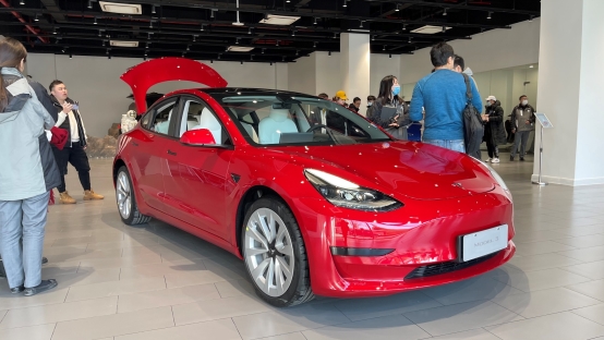 特斯拉在上海举行中国制造Model Y、全新Model 3首发试驾会