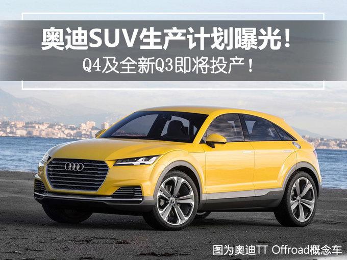 奥迪SUV,奥迪Q4，奥迪Q3