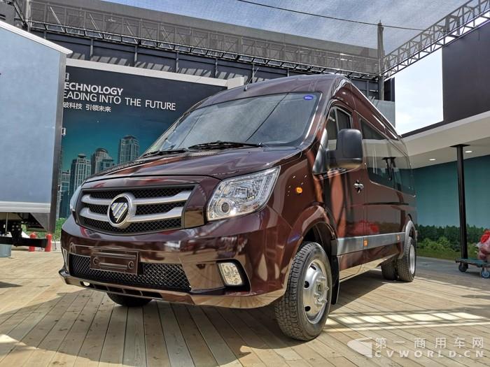 特顺南维柯图雅诺预发新品 大通奔驰拼房车 北京车展轻客这边看