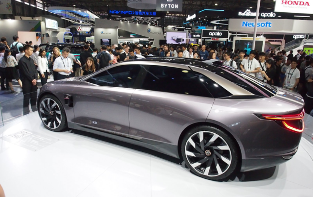 L4級自動(dòng)駕駛、2021年投產(chǎn)，拜騰CES現(xiàn)場首發(fā)K-Byte概念車